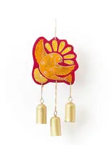India Henna Treasure Dove Bell Wind Chime