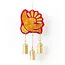 India Henna Treasure Dove Bell Wind Chime