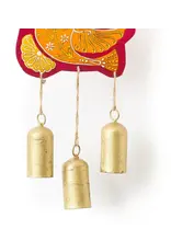 India Henna Treasure Dove Bell Wind Chime