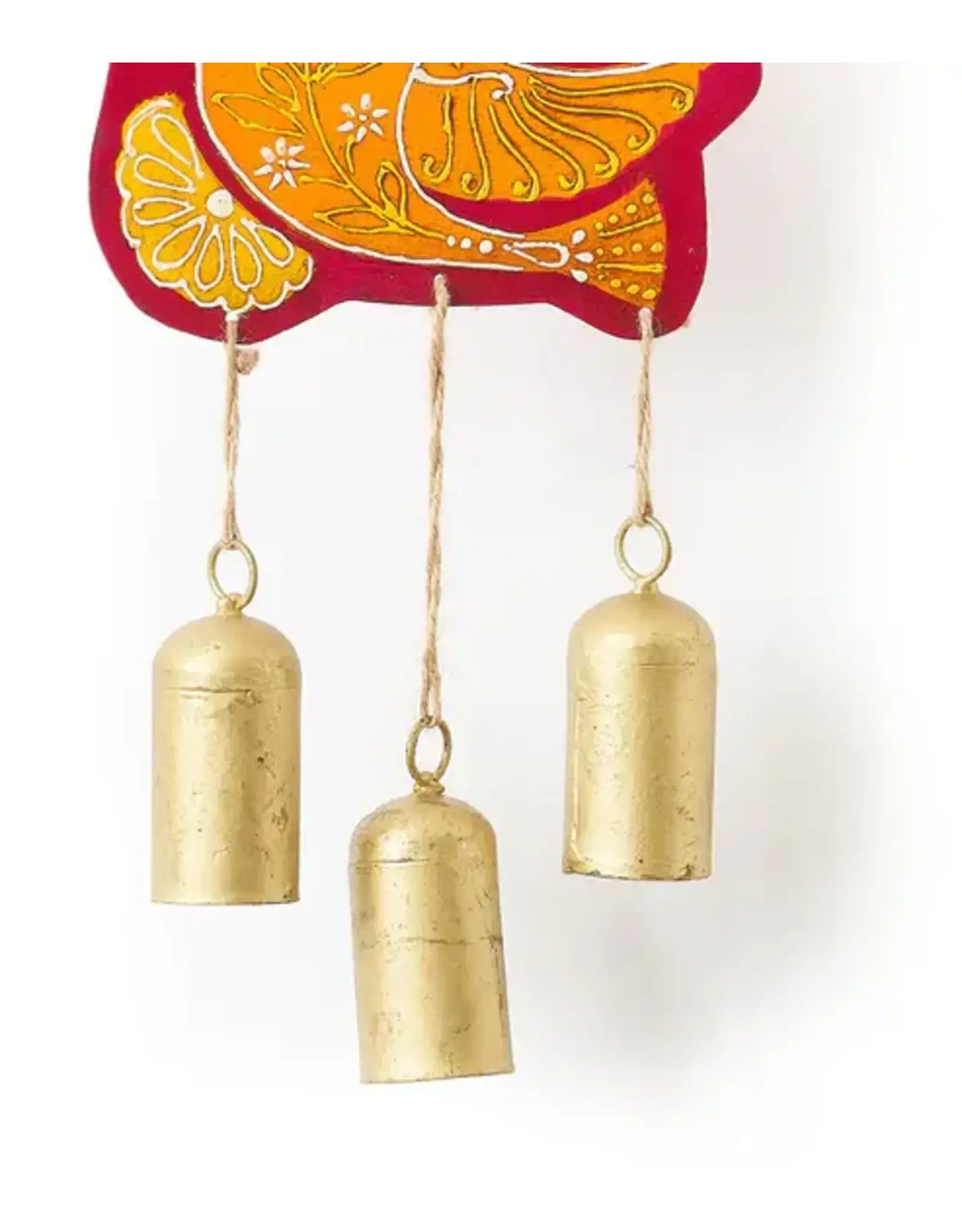 India Henna Treasure Dove Bell Wind Chime