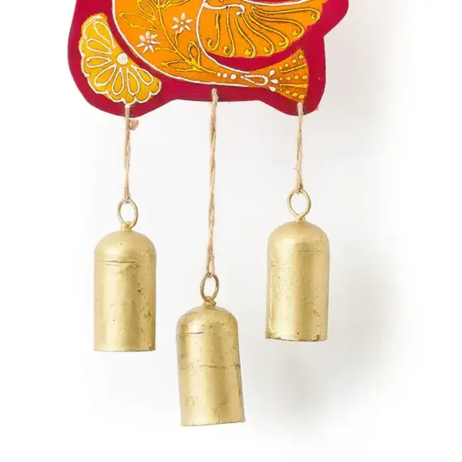 Henna Treasure Dove Bell Wind Chime