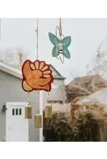 India Henna Treasure Dove Bell Wind Chime