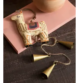 India Henna Treasure Llama Bell Wind Chime