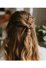 India Hiranya Butterfly Wood Hair Pin