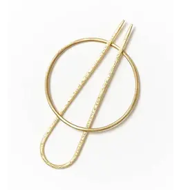 India Indukala Full Moon Hair Slide w/ Stick