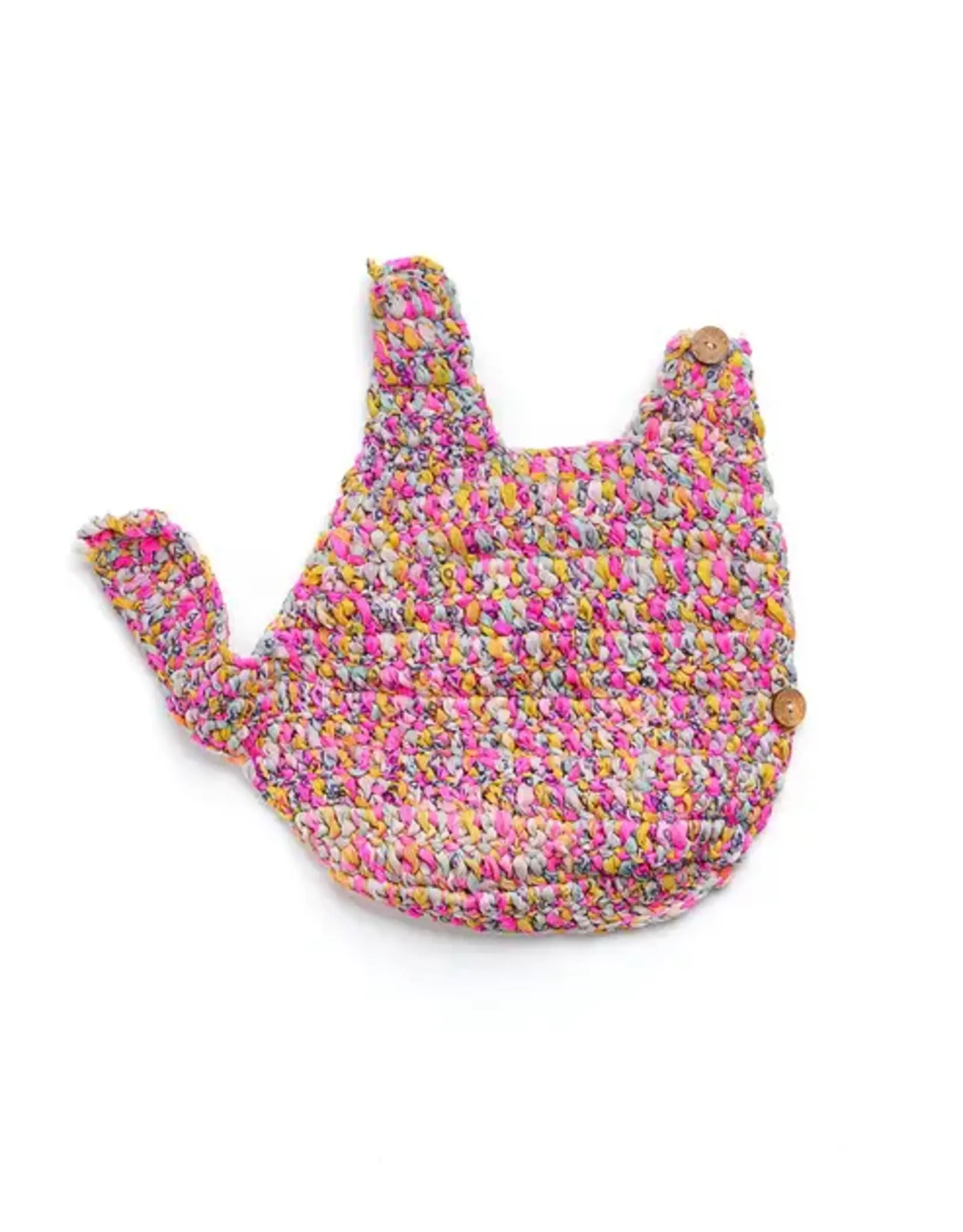 India Ishivatva Upcycled Sari Dog Sweater