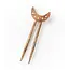 Jyotisha Crescent Moon Wood Hair Pin