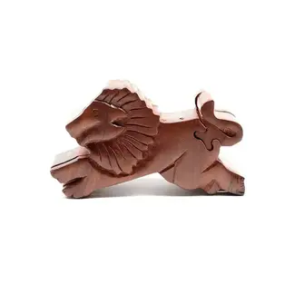 India Puzzle Box - Lion