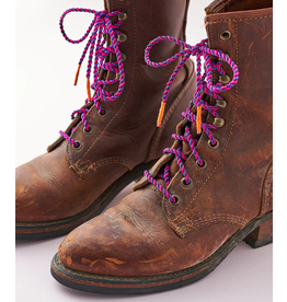 India Lokachari Twisted Shoelaces - Berry