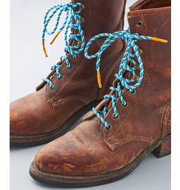 India Lokachari Twisted Shoelaces - Seaside