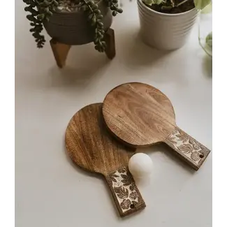 India CLEARANCE Ping Pong Paddle Set w/ Ball