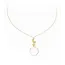 Rajani Moon Phase Drop Mother of Pearl Necklace