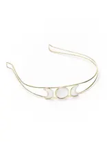 India Rajani Mother of Pearl Moon Phase Headband