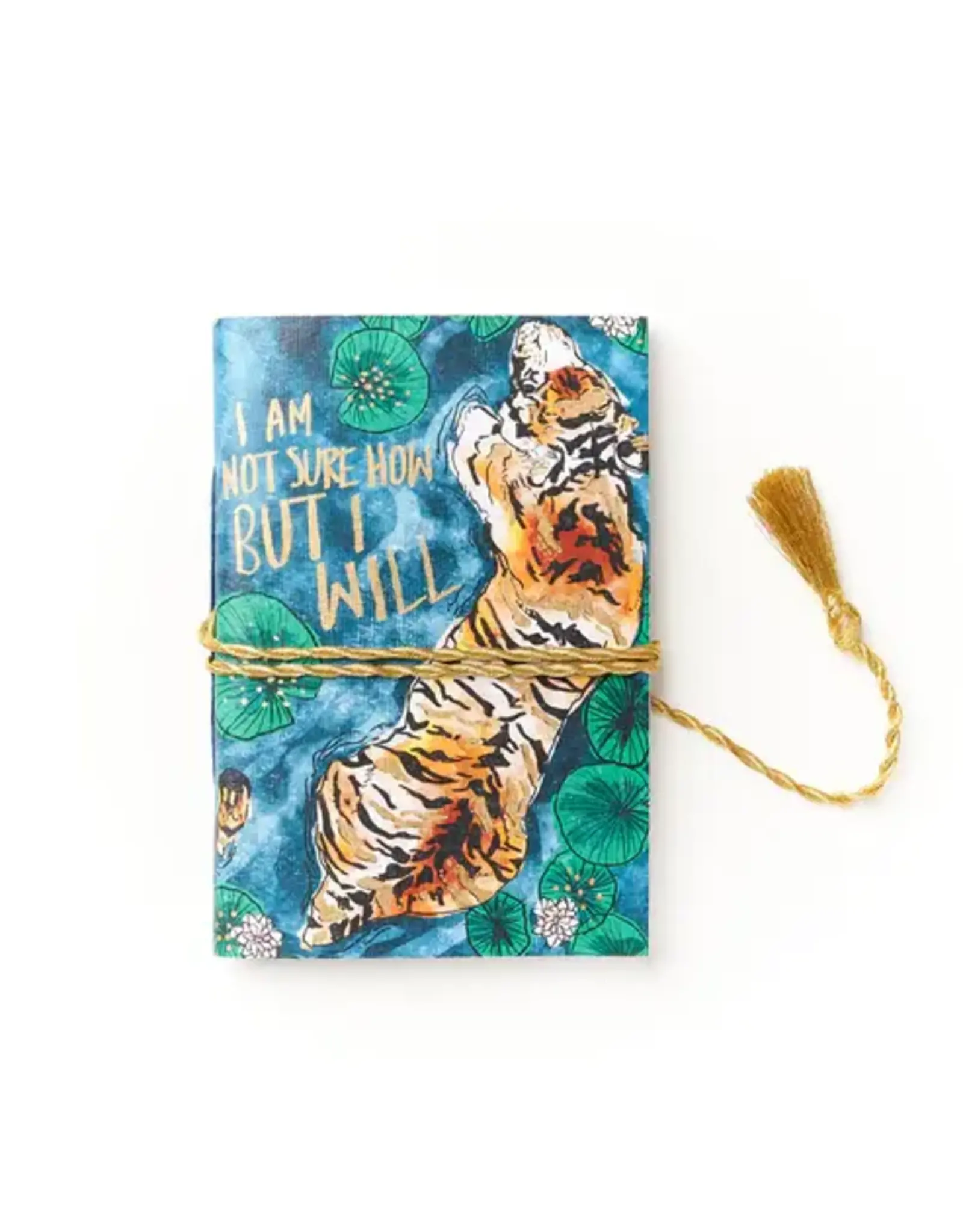 India Sundara Tiger Recycled Paper Journal