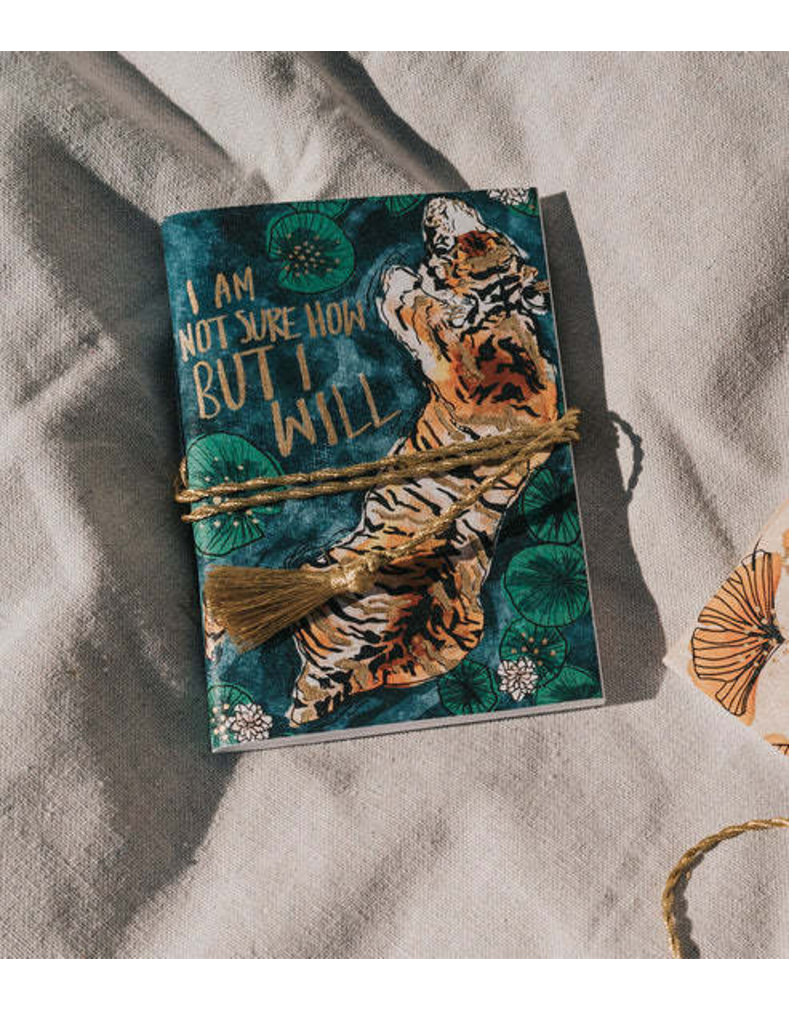 India Sundara Tiger Recycled Paper Journal