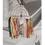 Swapna Upcycled Sari Rainbow Bell Wind Chime