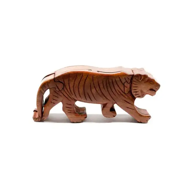 Tiger Puzzle Box