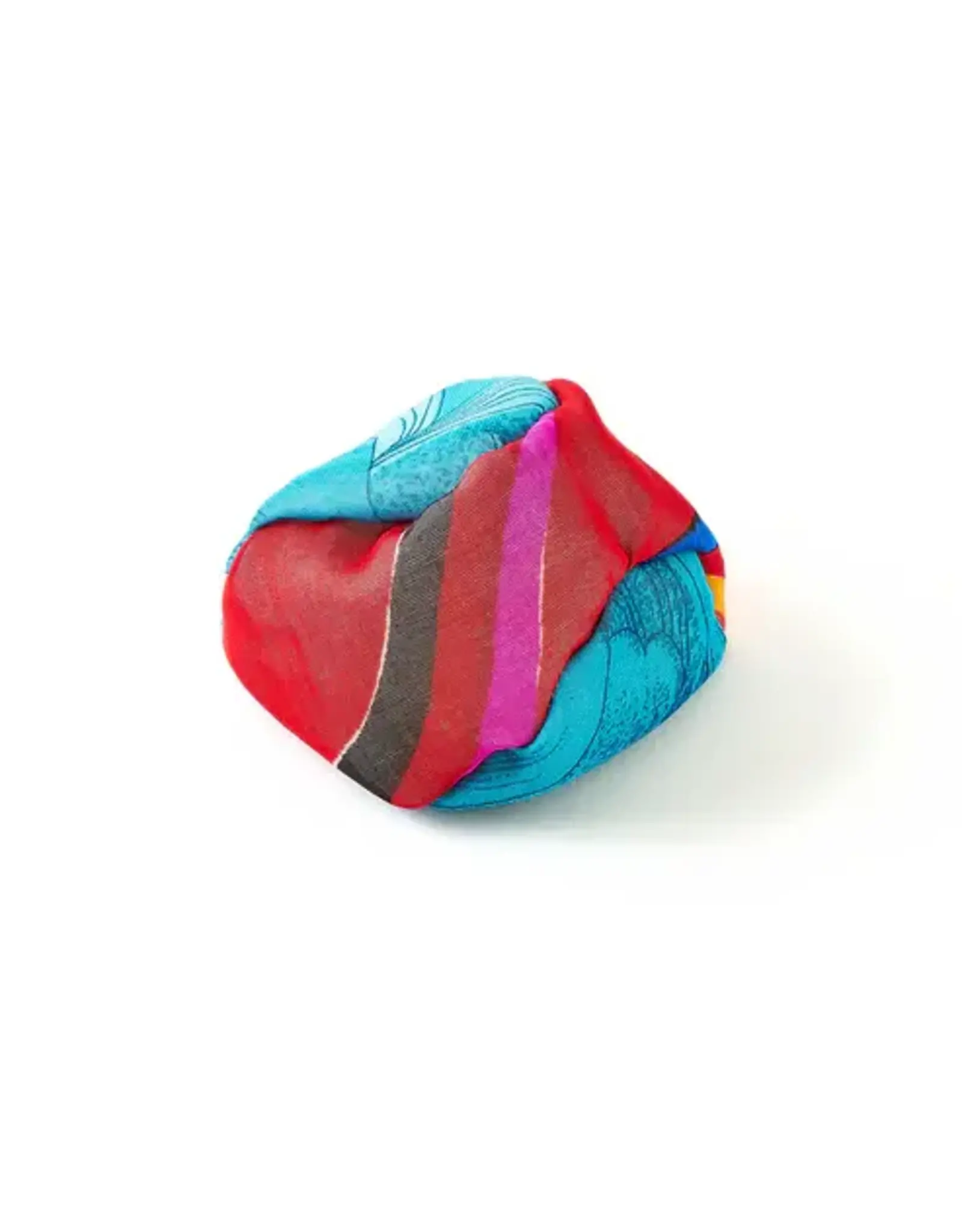 India Upcycled Sari Footbag