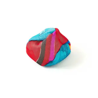 India Upcycled Sari Footbag