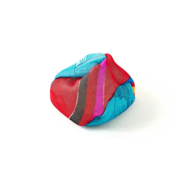 Upcycled Sari Footbag