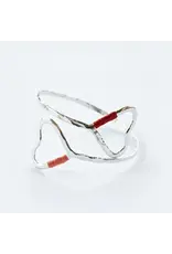 India Heart Silver-Plated Brass Bracelet