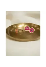 India Magenta Blossom Ring