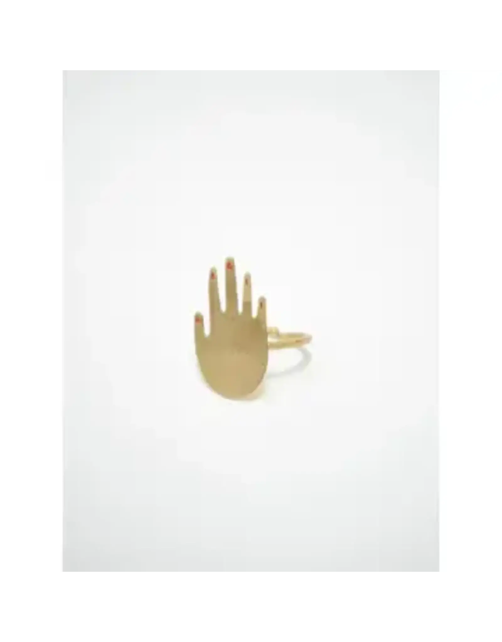 India Mani Brass Ring