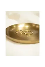 India Swell Brass Rings - Set of 2