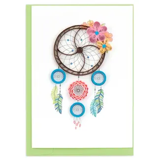 Vietnam Quilling Card  Mini - Dreamcatcher