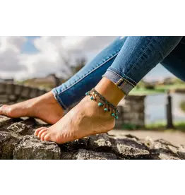 Guatemala Beach Ball Anklet