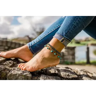 Guatemala Beach Ball Anklet