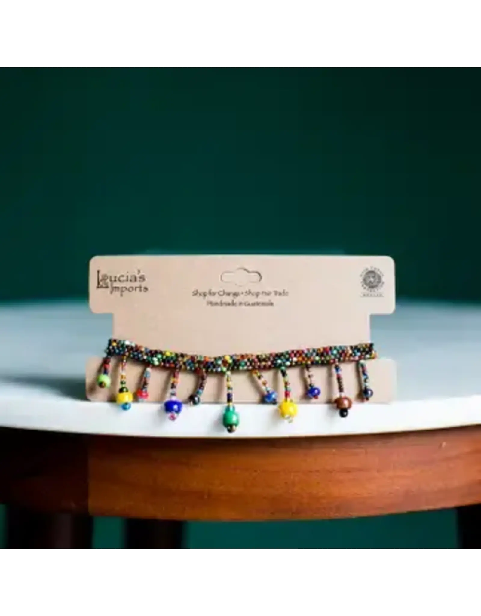 Guatemala Beach Ball Anklet