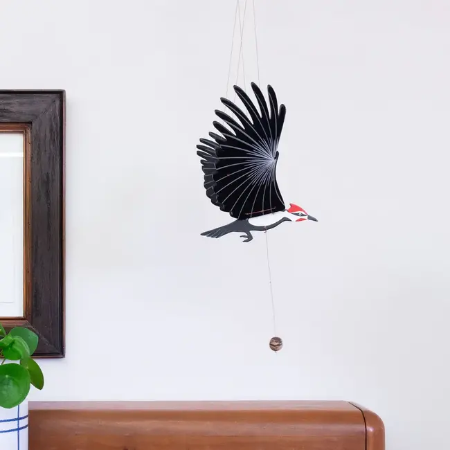Flying Mobile - Pileated Woodpecker