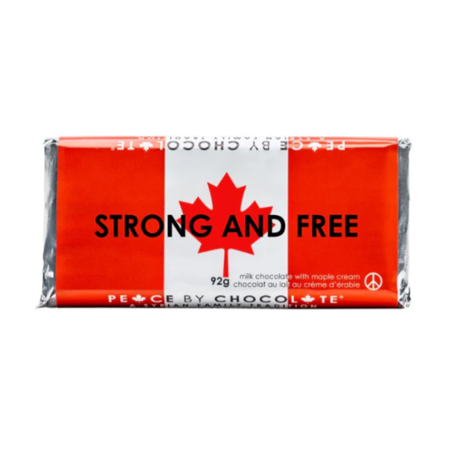 Peace By Chocolate - Canada Bar 92g