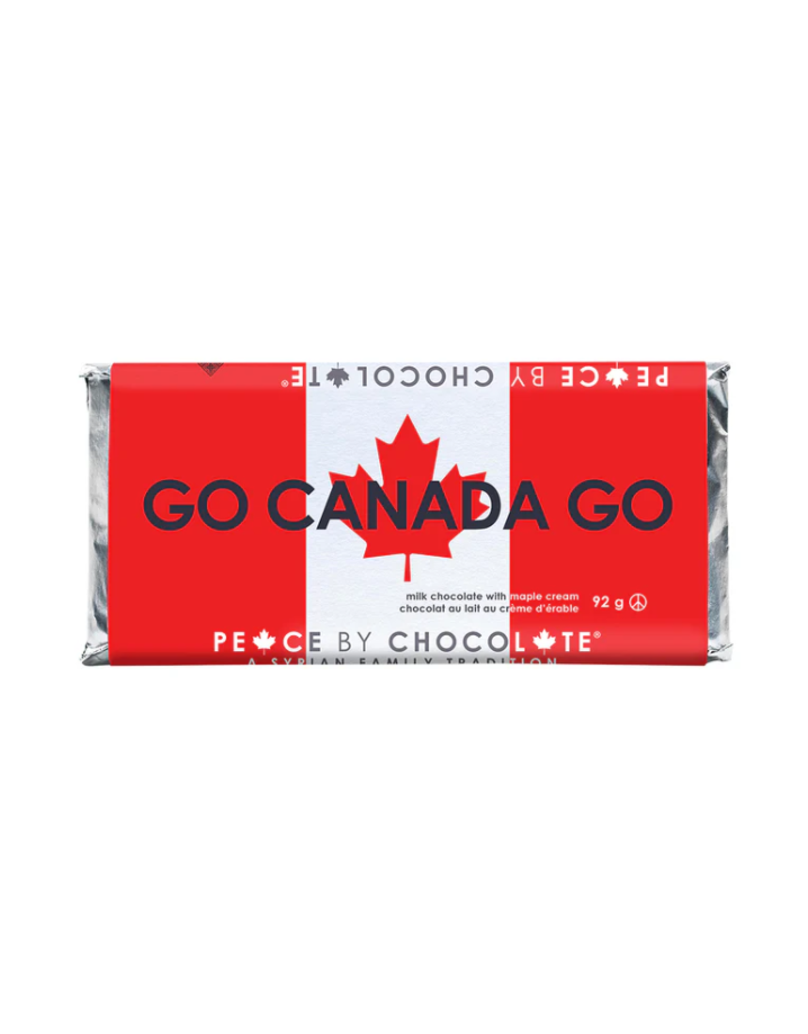Canada Peace By Chocolate - Canada Bar 92g
