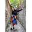 Nepal Check Cotton Skirt
