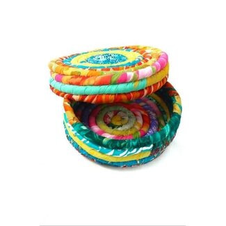 Nepal Coiled Silk Sari Box