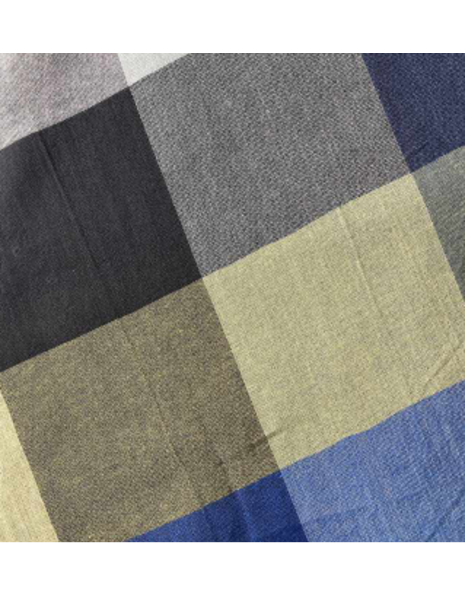 Nepal Check Cotton Skirt