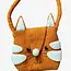 Nepal Felted Wool Cat Purse