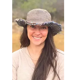 Nepal Fringed Hemp Hat