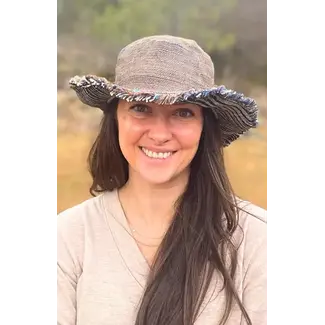 Nepal Fringed Hemp Hat