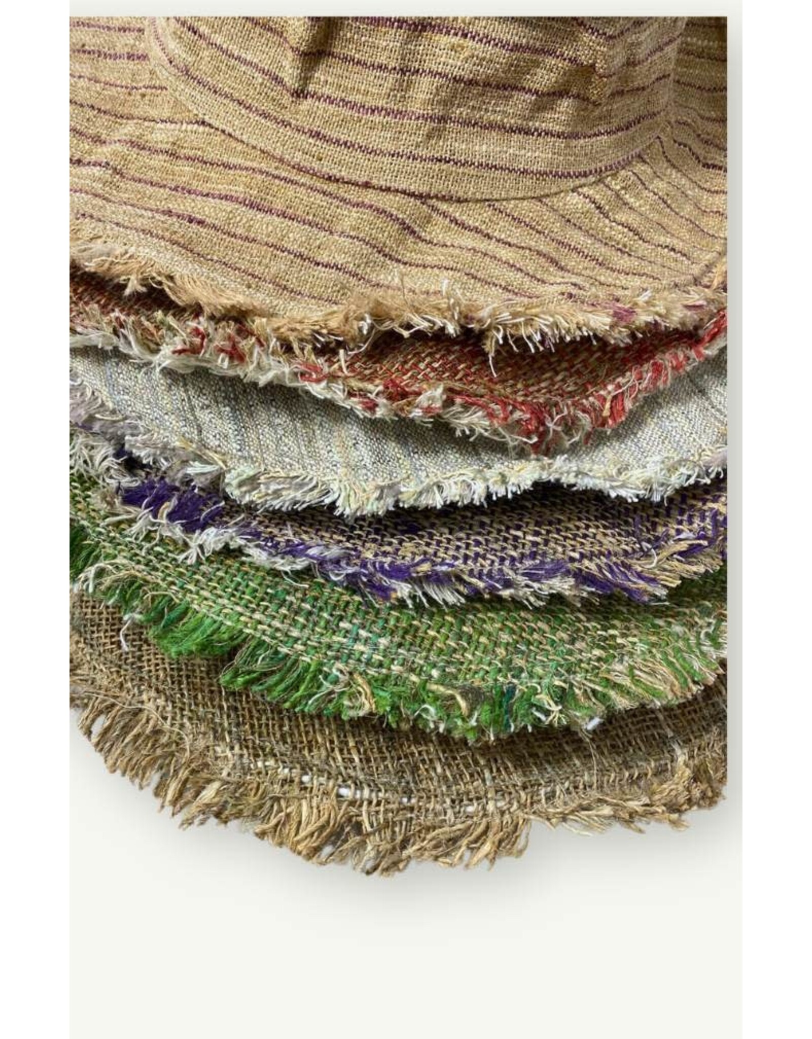 Nepal Fringed Hemp Hat