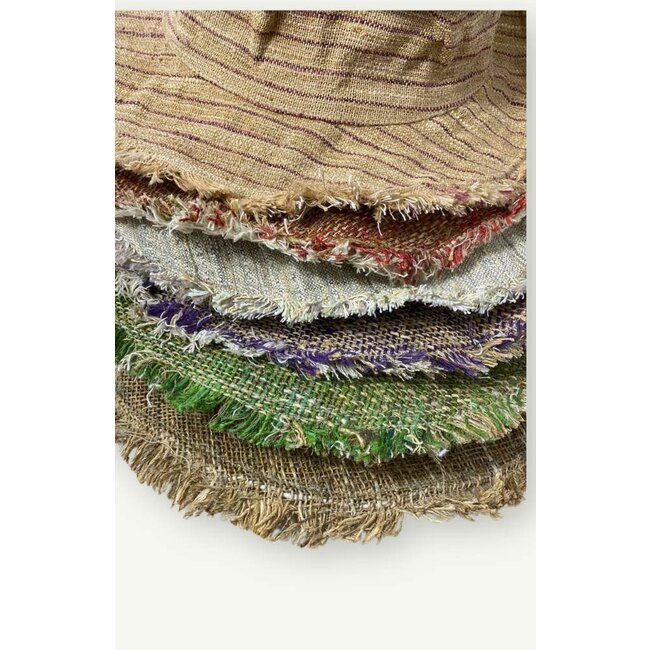 Fringed Hemp Hat