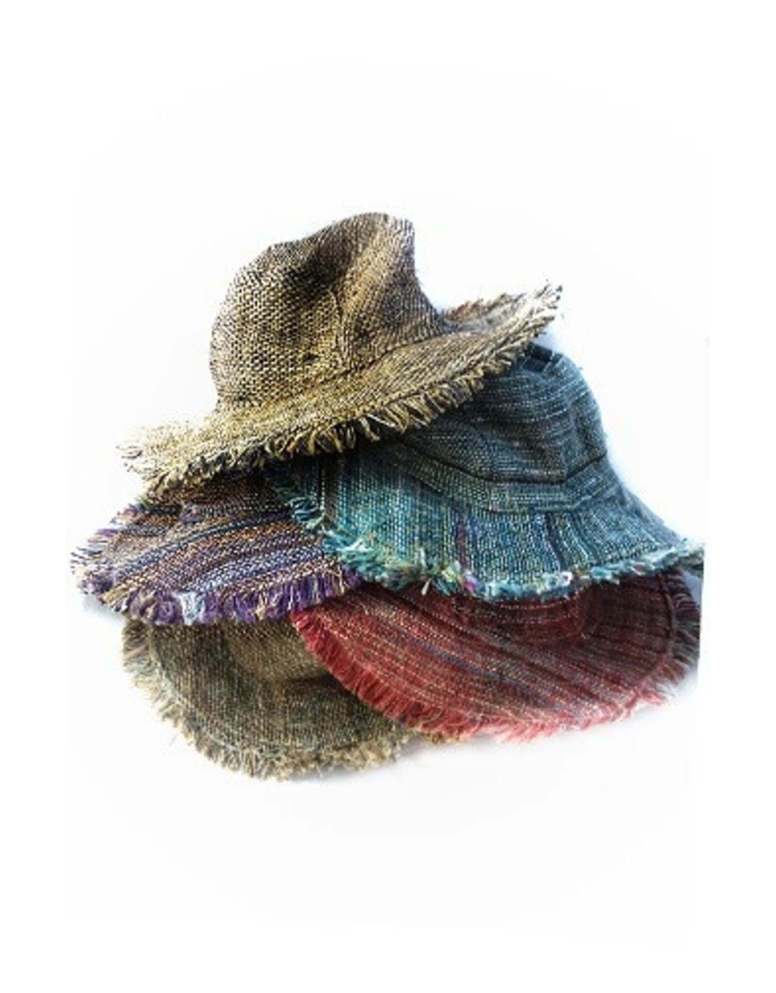 Nepal Fringed Hemp Hat