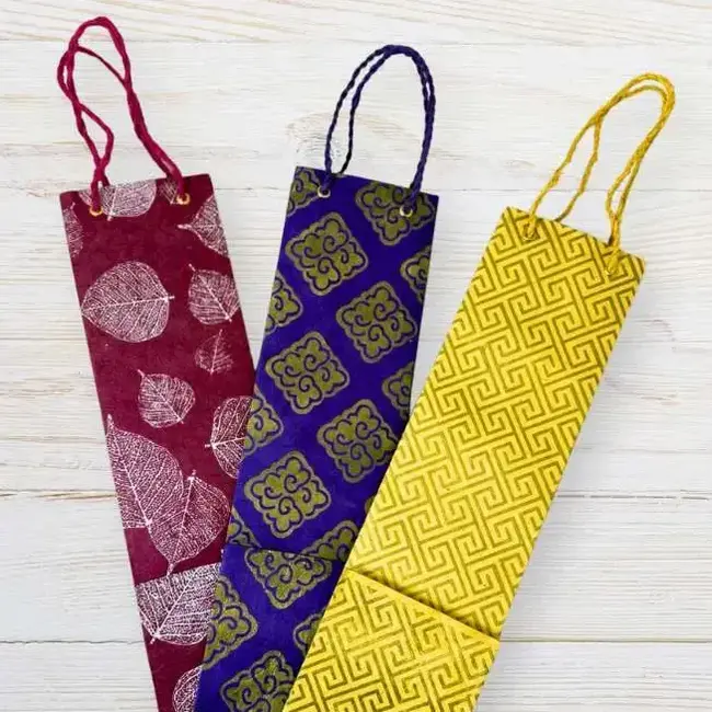 Lokta Bottle Gift Bag