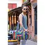 CLEARANCE Rainbow Stripe Heavy Cotton Duffel Bag