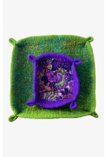 Nepal Shallow Felt Tray (12x12")