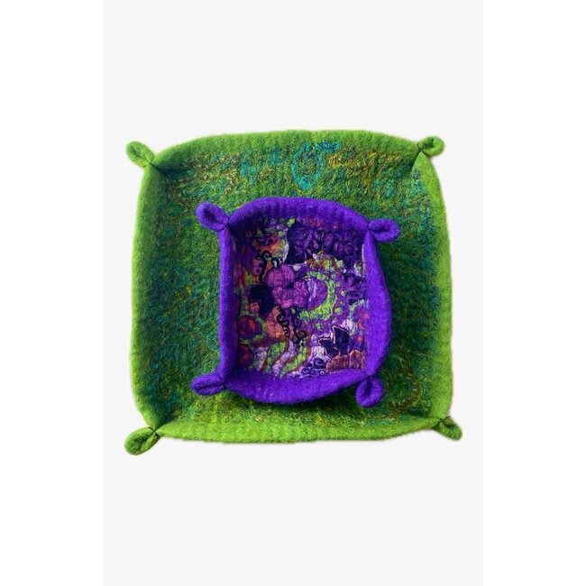 Shallow Felt Tray (12x12")