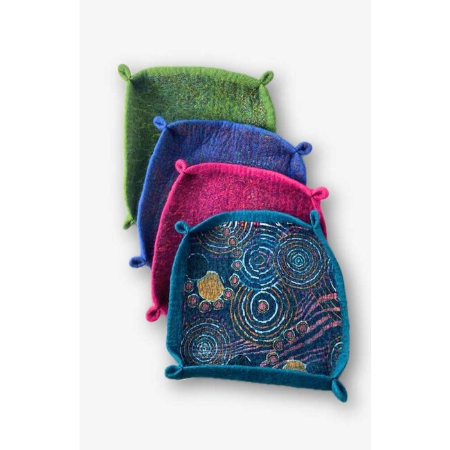 Shallow Felt Tray (12x12")