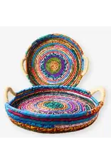 Nepal Silk Coil Tray w/ Handles